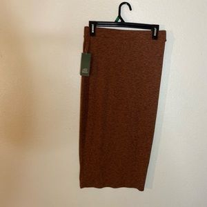 Orange Wild Fable Pencil Skirt